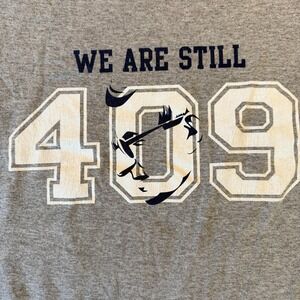 Penn State Joe Paterno Tribute 409 Wins T Shirt Mens XL Gray Nittany Lions Tee